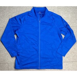 G/Fore Men's Full Zip Blue Camo Long Sleeve‎ Track Jacket Size XL